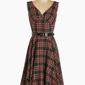Bernie Dexter Saturday Night Dress in Plaid M